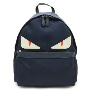 Fendi Nylon/Leather Monster Backpack